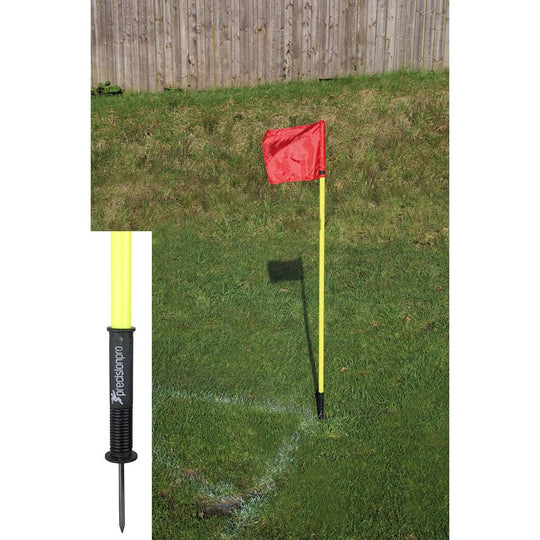 Precision "Sprung" Corner Posts - Fluo Yellow (Set of 4) image 0