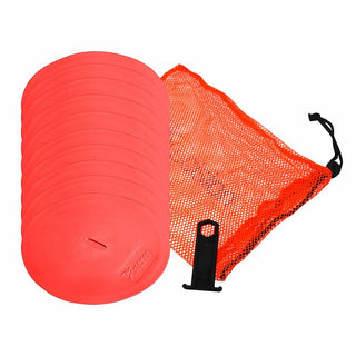 Precision Round Marker Discs (Set of 10) - Red image