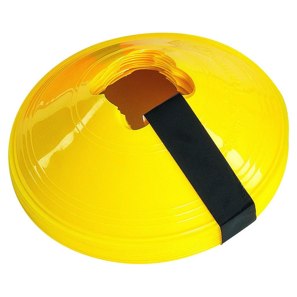 Precision Sleeved Set of 10 Saucer Cones - Yellow image