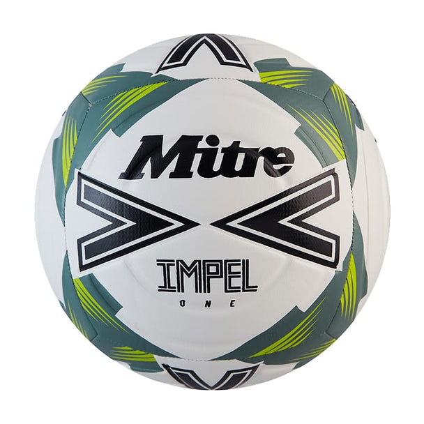 Mitre Impel One Training Ball - 3, White/Black/Sage image