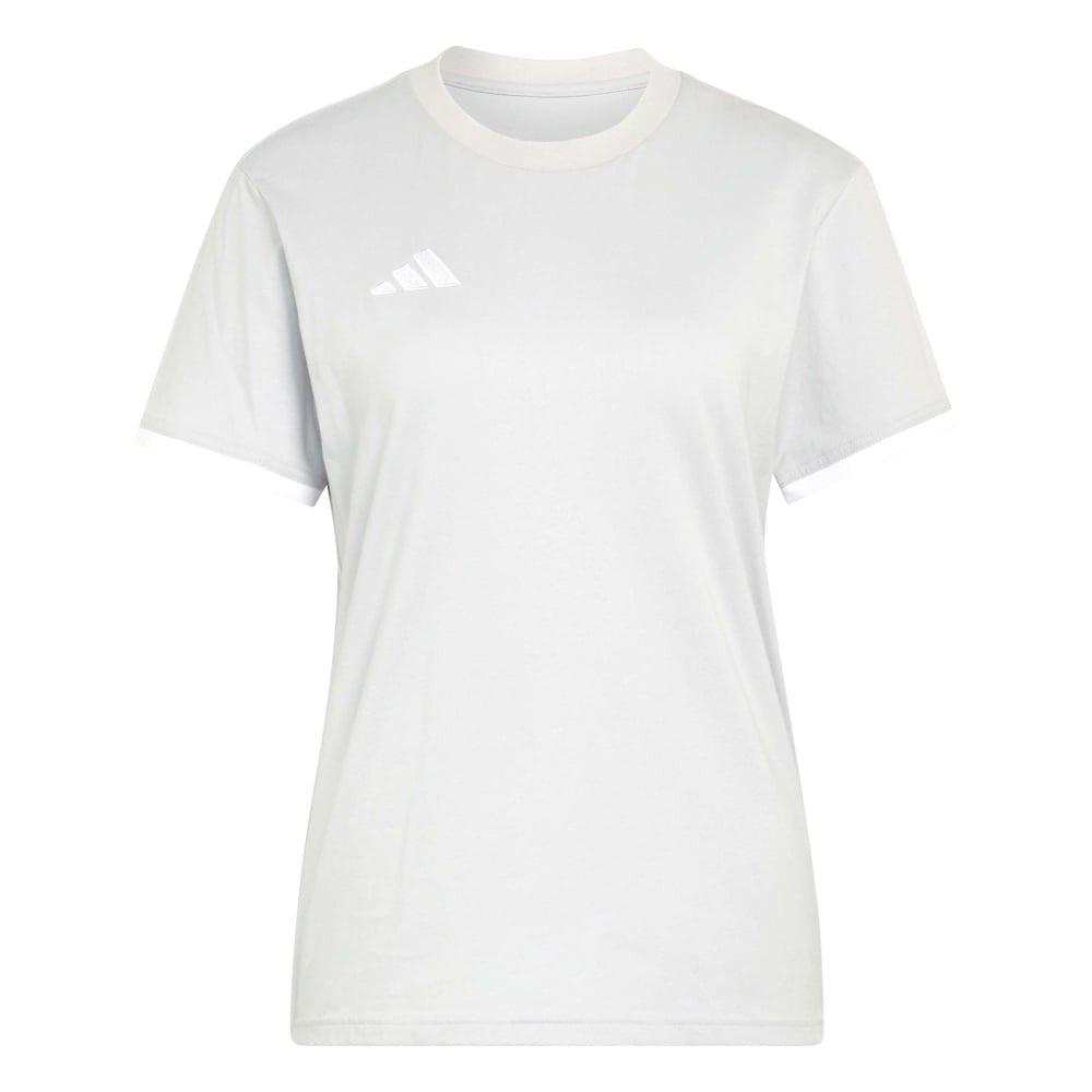 Adidas Womens Entrada 26 Tee Light Grey