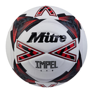 Mitre Impel Evo Football - 5, White/Black/Red image