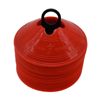 Precision Saucer Cones x 50 - Yellow - Red image