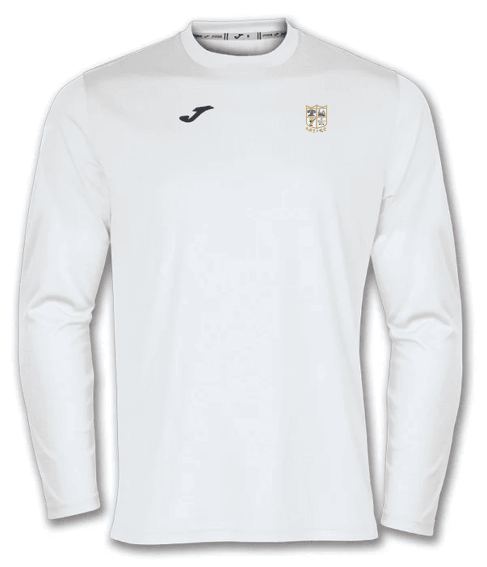 SBCI CC Joma White Long Sleeve Combi T Shirt